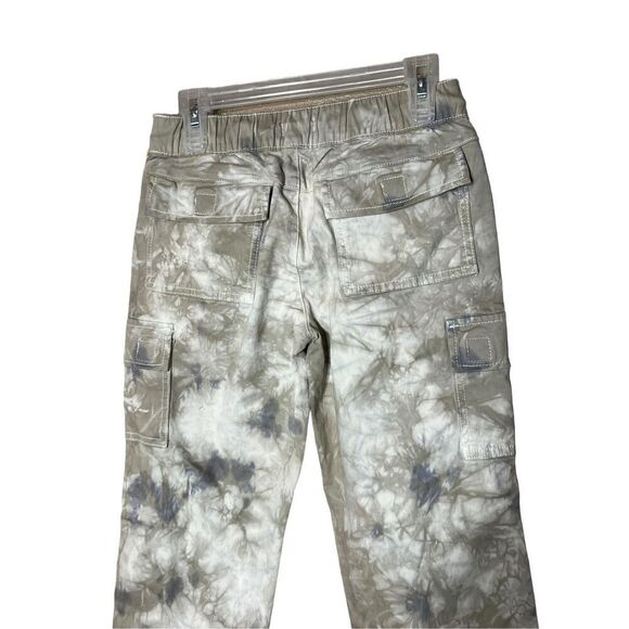 Pacsun Kids Elastic Waist Cargo Pants Cloud Print Size 8 - Picture 5 of 8